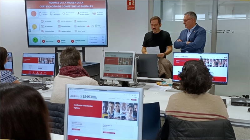 Navarra amplía su certificación en competencias digitales