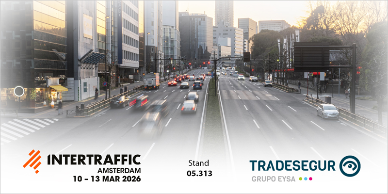 Tradesegur presenta sus novedades en Intertraffic Ámsterdam 2026 