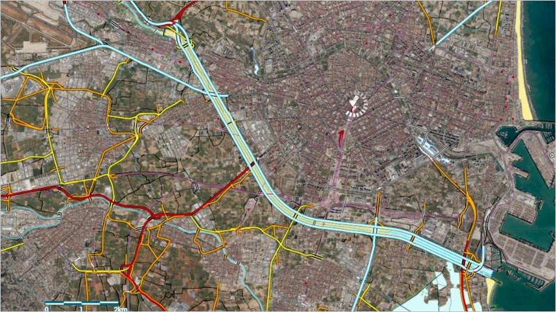 mapa de infraestructuras críticas