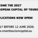 Abierta la competición de capitales europeas del turismo 2027 para ciudades sostenibles e innovadoras