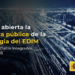 Consulta pública sobre la Estrategia del Espacio de Datos Integrado de Movilidad (EDIM)