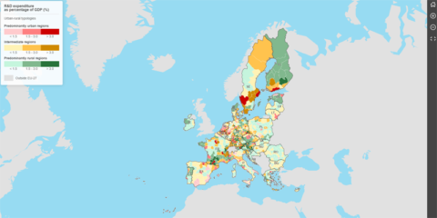 Un estudio del JRC revela que algunas regiones rurales superan a las ciudades en innovación