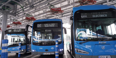 Madrid incorporará 120 nuevos autobuses eléctricos y estrenará unidades articuladas en su flota