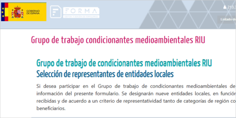 Se buscan voluntarios para el grupo de condicionantes medioambientales de los Planes EDIL