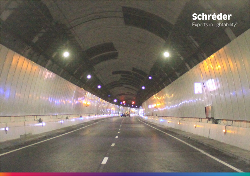 Schréder moderniza la iluminación del Túnel de la Rovira de Barcelona con tecnología LED