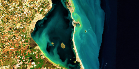 Un mapa digital del CSIC muestra la evolución del Mar Menor gracias a la inteligencia artificial