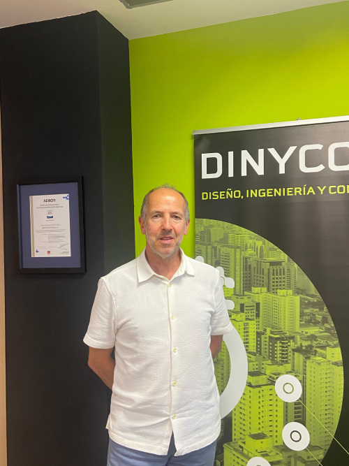 Roberto García, CEO y fundador de Dinycon