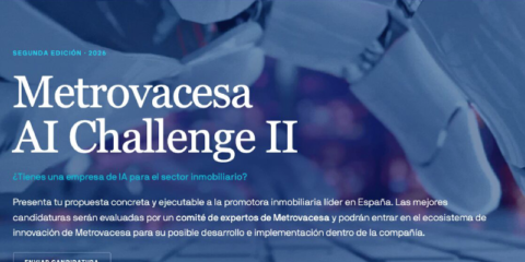 La segunda edición de Metrovacesa AI Challenge reforzará la inteligencia artificial en el sector promotor