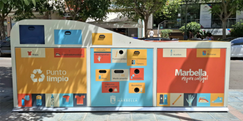 Inaugurados en Marbella 18 puntos limpios de proximidad diseñados y desarrollados por Novality