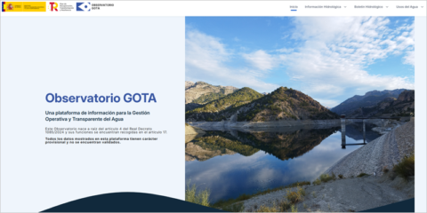 El Observatorio GOTA integra datos hidrológicos, meteorológicos y de predicción en España