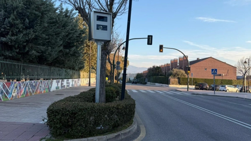 Nuevos sistemas de control de tráfico en Galapagar