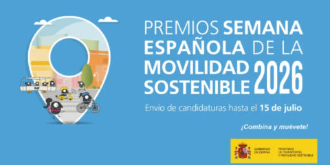 Abierta la convocatoria de los XV Premios de la Semana Española de la Movilidad Sostenible