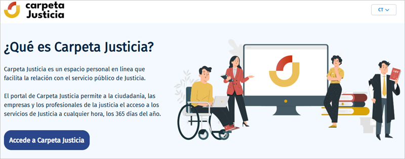 Activada la plataforma digital Carpeta Justicia en Canarias para facilitar los trámites judiciales