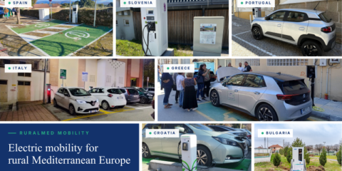 RuralMED Mobility: puntos de recarga, vehículos eléctricos compartidos y servicios de movilidad a demanda en las zonas rurales