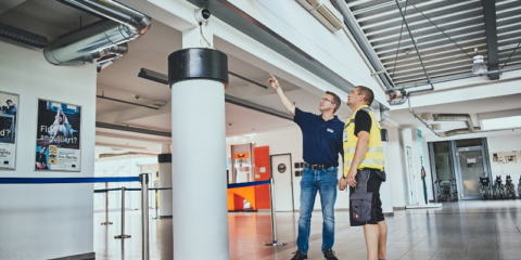 Un aeropuerto en Alemania moderniza su seguridad con tecnología de Dallmeier