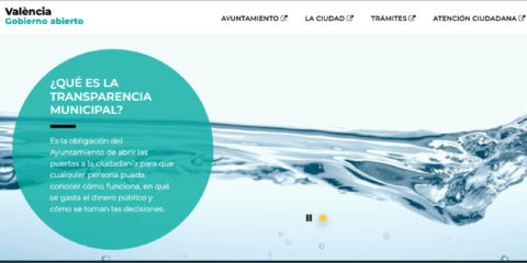 El portal de transparencia de Valencia se reorganiza para facilitar el acceso a la información pública