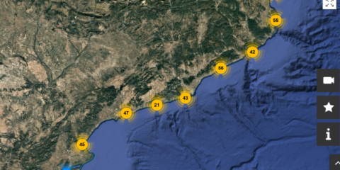 En marcha el visor de playas y el dispositivo del Cecat para la temporada de baño en Cataluña