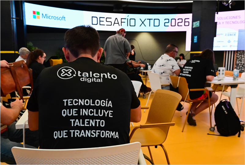 Un total de siete equipos con discapacidad presentan soluciones de IA en ‘Desafío XTD’ de Fundación ONCE 