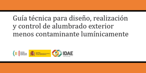 La guía técnica del IDAE y el CEI impulsa un alumbrado exterior más sostenible y menos contaminante