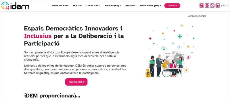 La app iDEM en Barcelona facilita la comprensión de textos complejos con inteligencia artificial