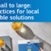 Nuevo informe con claves para escalar soluciones sostenibles en las ciudades europeas