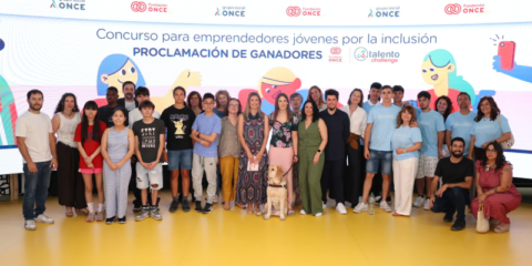 Los proyectos GarcamaTVA y VoiceMe ganan el X Talento Challenge de Fundación ONCE
