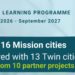 El Programa de Aprendizaje de Ciudades Hermanas reúne ciudades de la Misión de la UE y sus gemelas