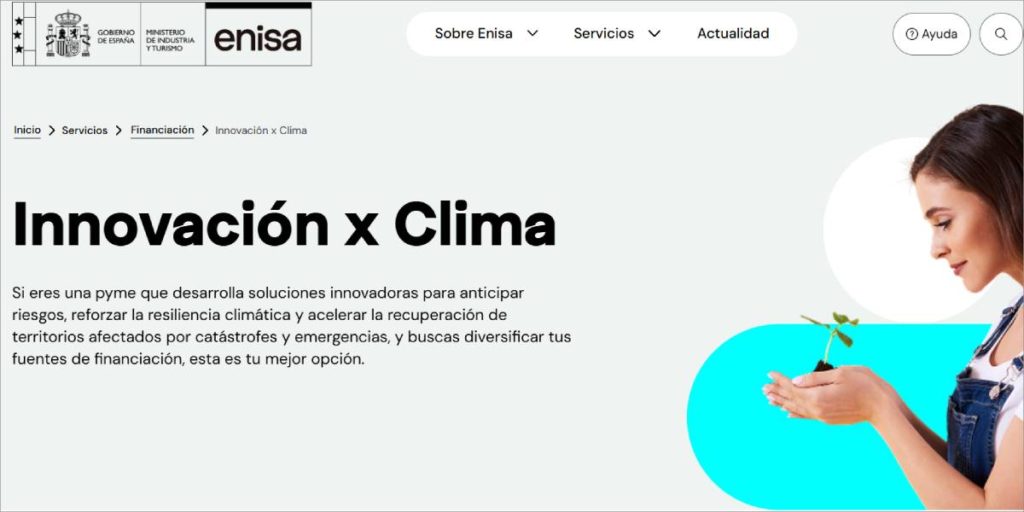 programa de financiación ‘Innovación X clima’