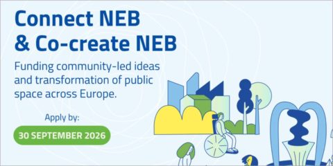 La convocatoria Connect NEB y Co-create NEB financiará proyectos para transformar barrios europeos