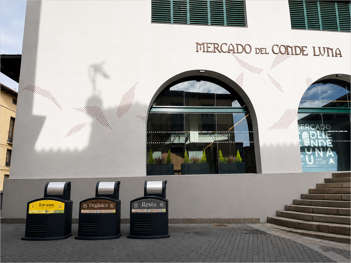 Envac seguirá gestionando el sistema de recogida neumática de residuos de León durante los próximos cinco años