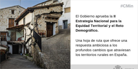 Aprobada la II Estrategia Nacional para la Equidad Territorial y el Reto Demográfico