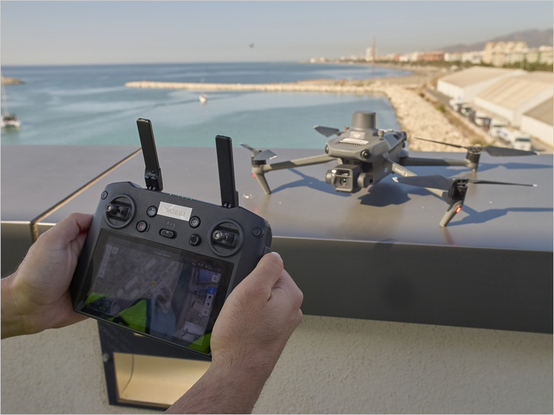 Nueva guía para facilitar la integración de drones en el sistema portuario español