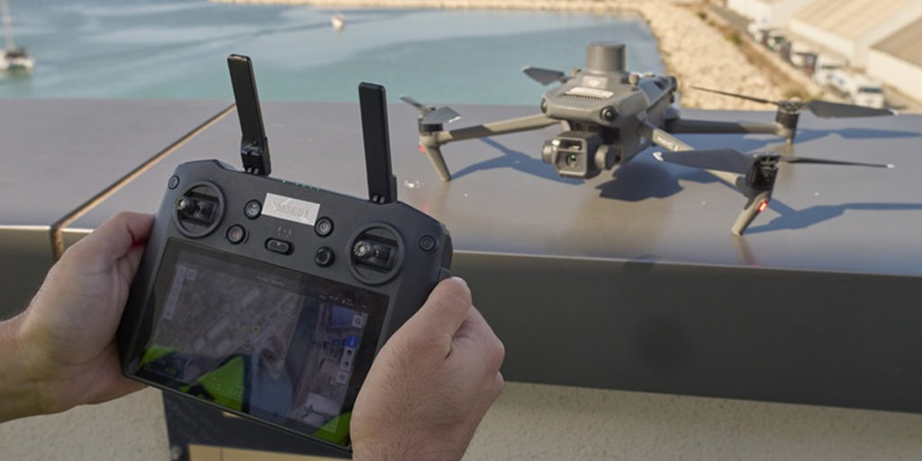 Nueva guía para facilitar la integración de drones en el sistema portuario español