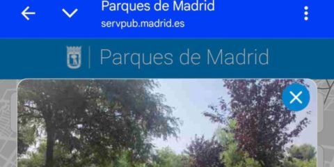 La aplicación ‘Parques de Madrid’ permite descubrir zonas verdes con mapas y contenidos geolocalizados