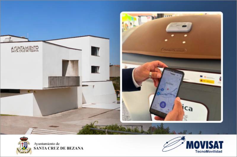 La recogida de biorresiduos de Santa Cruz de Bezana se moderniza con las cerraduras IoT de MOVISAT.