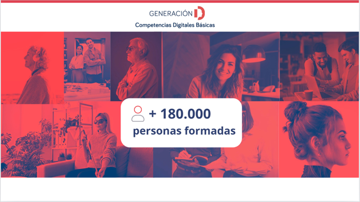 Más de 186.000 personas completan el programa Competencias Digitales Básicas de Red.es
