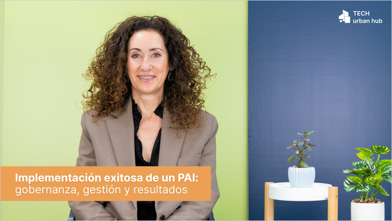 La plataforma TECH urban hub completa el itinerario del curso sobre implementación de un PAI