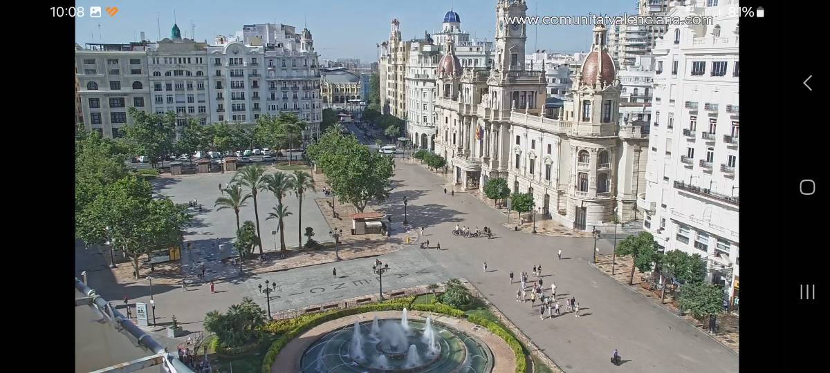 Nueva app que permite consultar en directo la red de webcams turísticas de la Comunidad Valenciana