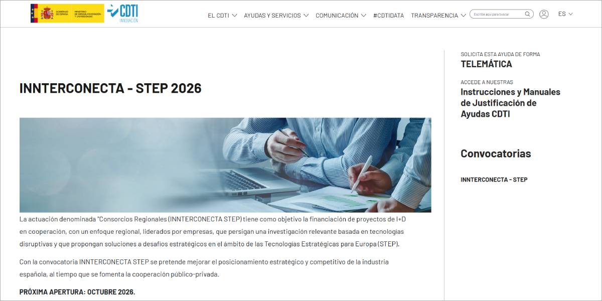 Innterconecta STEP 2026