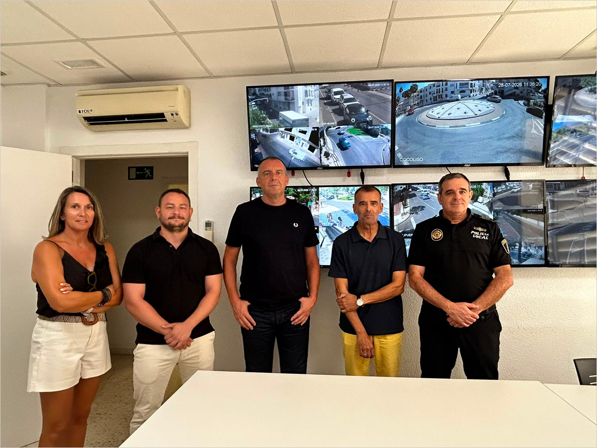 Altea implanta un sistema inteligente de videovigilancia con dos drones y más de 120 puntos de control