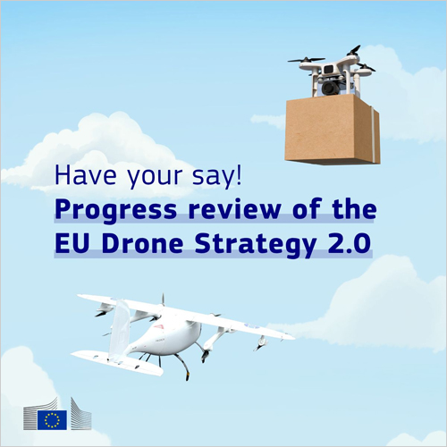 La Comisión Europea abre dos consultas para revisar el avance de la Estrategia de Drones 2.0
