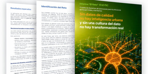 El informe El Reto 2026 de enerTIC analiza cómo mejorar la gestión urbana con datos y tecnología