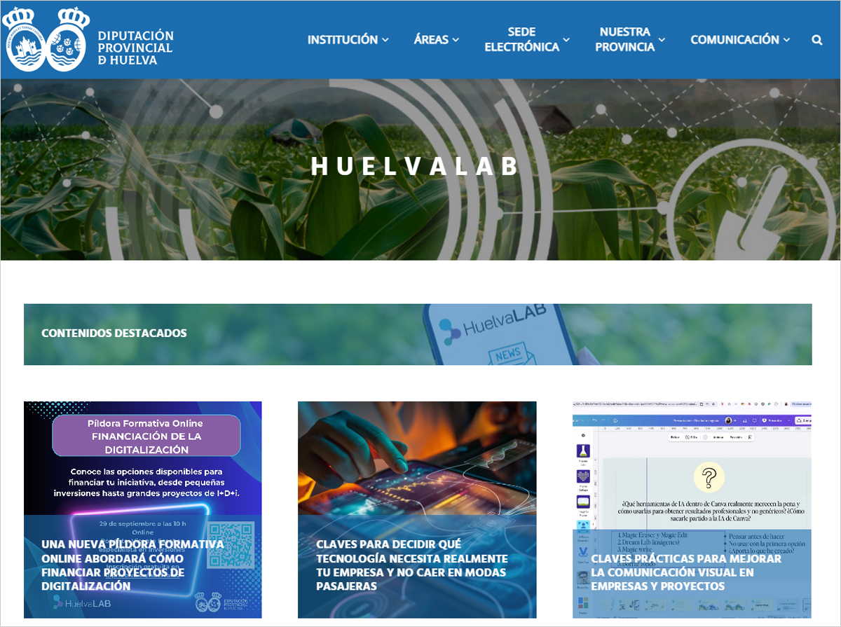 En marcha nuevas actividades para impulsar la digitalización de empresas y emprendedores en Huelva