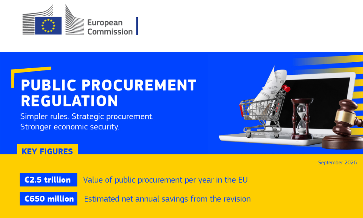 La Comisión Europea propone simplificar y reforzar el carácter estratégico de la contratación pública