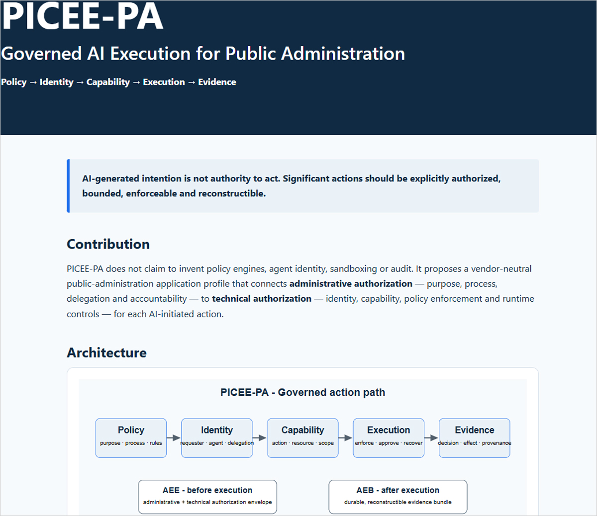PICEE-PA propone un modelo de gobernanza para el uso de agentes de IA en la administración pública