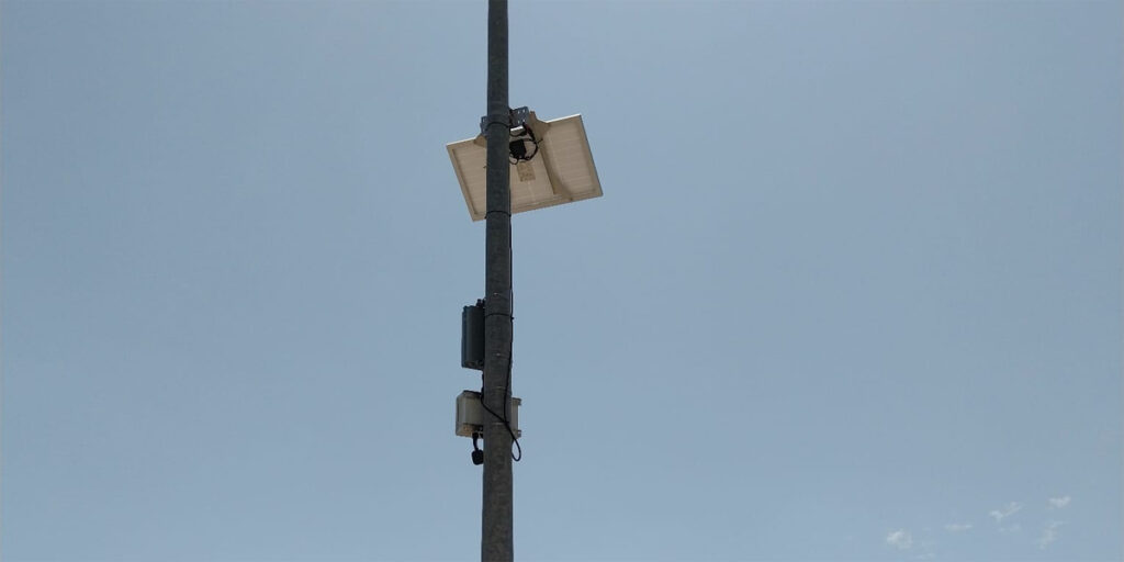 Una plataforma digital permitirá consultar los datos de los sensores ambientales instalados en Blanca