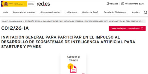 Red.es lanza una iniciativa de hasta 40 millones para impulsar modelos de IA orientados a pymes y startups