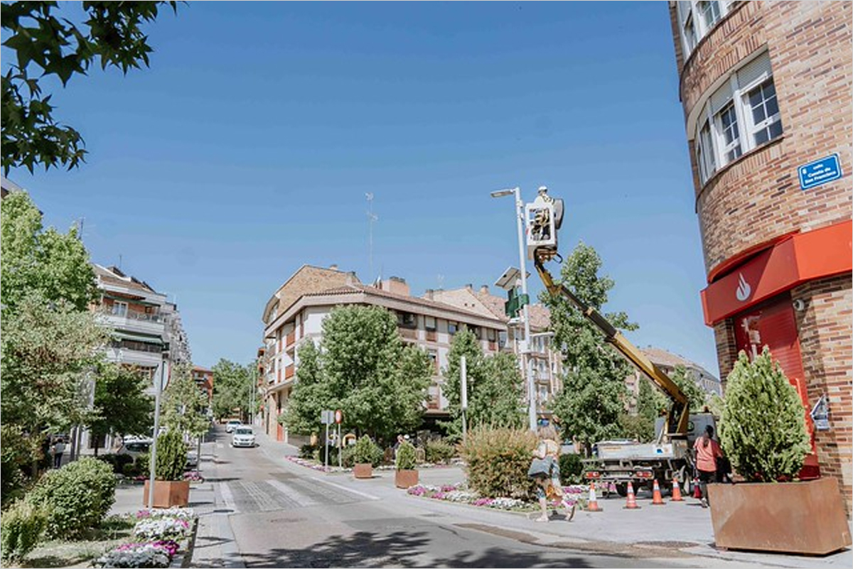 Las Rozas Innova y Schréder prueban IA e IoT para analizar la movilidad y la actividad urbana
