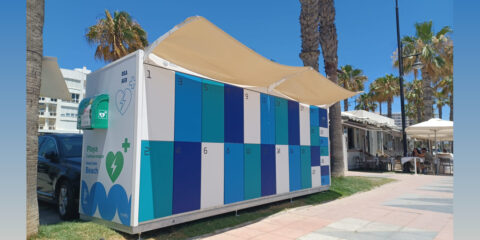 Los Beach Locker de Novality registraron más de 600 usos en dos meses en Torremolinos