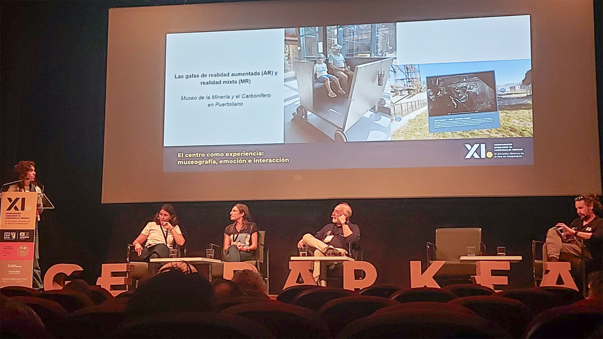Presentación de tecnologías inmersivas para interpretar el patrimonio del Geoparque Volcanes de Calatrava-Ciudad Real